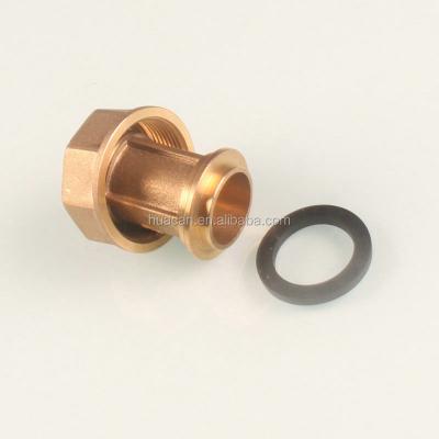 China Use For Gas Meter Use For Fit Gas Meter Connector Gas Meter Pipe Brass Female Connector Factory Price Gas Meter 1/2