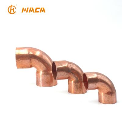 China 90 Degree Elbow Copper Copper Equal Copper Pipe Fitting for sale