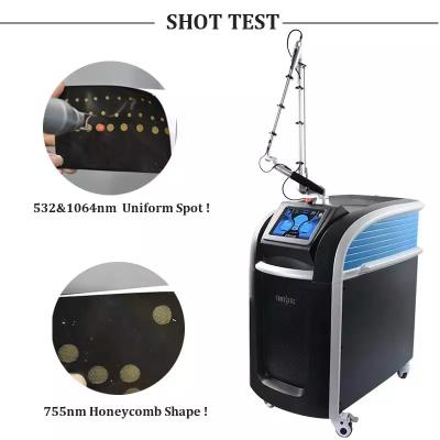 China Pico Removal Picosecond Acne Treatment Laser Birthmark Machine Freckle Removal Laser Pico Nd Yag Anti-Puffiness Picosecond Laser Tattoo Removal for sale