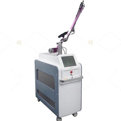 China Anti-Puffiness 532nm 785nm 1064nm Q Switched ND Yag Picosecond Laser Tattoo Removal Laser Machine for sale