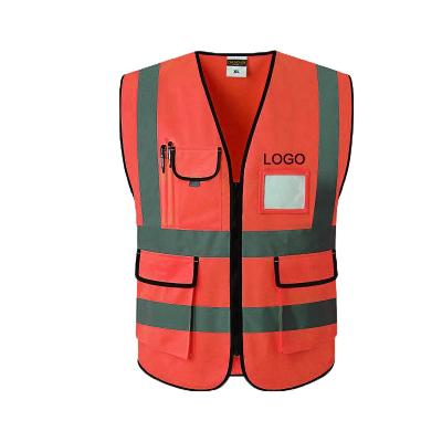 China LED FLASH hi forces reflective safety led custom road mesh safety vest reflective engineer vest logo mesh markings for sale