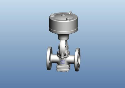 China Válvulas automáticas do corte da válvula pneumática da posição da maneira 2 do metal 3 para industrial à venda