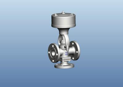 China Industriële Automatische 3 Manier 2 Scherpe Kleppen ISO9001 van de Positie de Pneumatische Klep Te koop