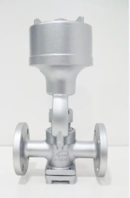 China Pneumatic Control Steam Three Way Two Position Valve With Flange for sale