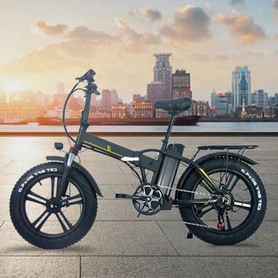 China Aluminum Alloy 10.4Ah Drop Shipping Italy Spain France Europea Standard 25Km/H 20 Inch Foldable Fat Tire Electric Bicycle Dropship for sale