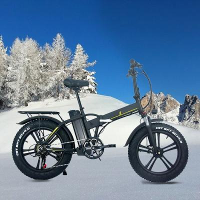 China New Model Aluminum Alloy Enduro Small Folding Mountain High Power Electric Bicycle for sale