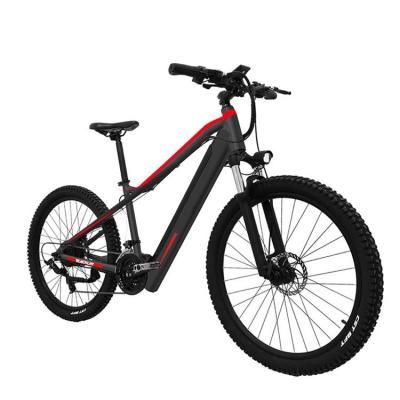 China Ebike SHIMANO 27Speed ​​Electric Mountain Bike 48V 250W Mtb Mauntain Electric Bicycle Full Suspension Aluminum Alloy for sale