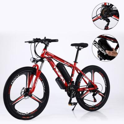 China New fashion 21 speed lithium high carbon steel dismountable D-bike 26 inch350w 36v electric bicycle mountain bike city bike for sale