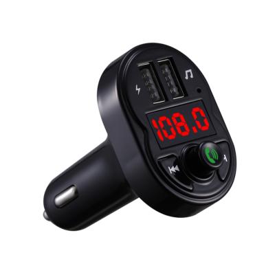 China CAR CHARGER x1 FM Transmitter Car Kit Handsfree MP3 Player with Dual USB 3.1A Car Charger FM Modulator Transmitter for sale