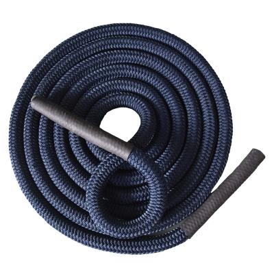 China Universal Polyester Heavy Jump Ropes 38mm 50mm Gym Skipping Rope Fitness Battle Ropes for sale