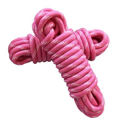 China Custom Logo Elastic Colorful Outdoor Chinese Fitness Workout Jump Rope for sale