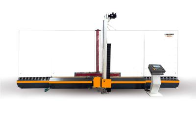 China 15m/min Automatic Low-E Glass Film Removing Machine For Glass Edge Deletion for sale