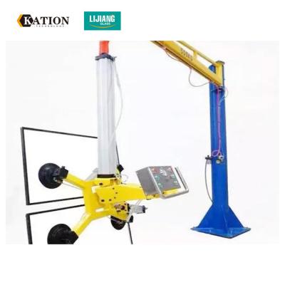 China Glass Vacuum Lifter Jib Crane For Unloading Insulating Glass Insulating Glass Machines for sale