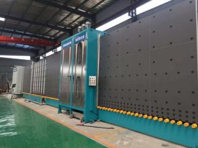 China 8mm 10mm 12mm High Rate Tempered Curved Thermal Insulation Low-E Glass Curtain Wall Glass Machine for sale