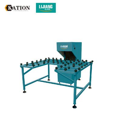 China Small Portable Manually Irregular Glass Edge Grinding Machine for sale