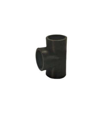 China PE100 YAGENE PE Water Pipe Fittings HDPE PE100 Socket Fusion PN10 PN16 Four Cross Equal Tee Connector for sale