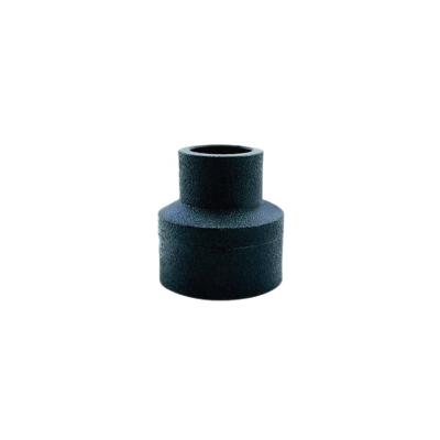 China PE100 YAGENE PE Water Pipe Long Pin Concentric Reducers For Butt Welding 140MM HDPE for sale