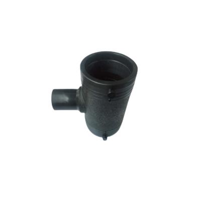 China PE100 YAGENE HDPE pe water pipe fittings reducing tee reducer torques elbow flange adapter equal for sale