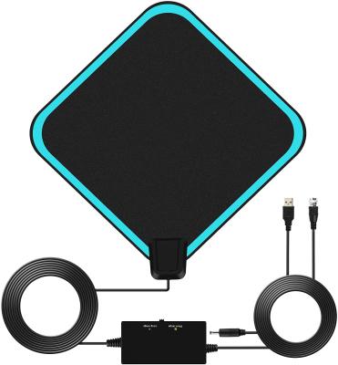 China Indoor TV Background HD TV Antenna Indoor Antenna With Signal Enhancement Amplifier QX-TV-0105 for sale