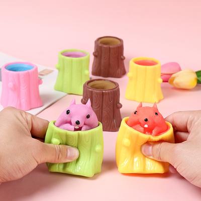 China Squishy Squishy Animal Soft Squeeze Cup Decompression Toy Toys Anti Sensory Stress For Kids for sale