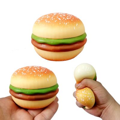 China Custom Big Decompression Toy Squishy Jumbo Bun Big Squishy Food Toys Squishy Burger Squishy Toys for sale