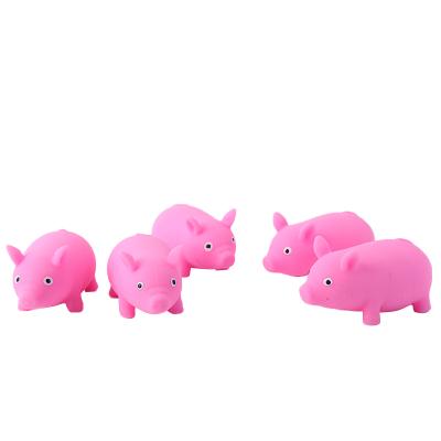 China Cute Decompression Toy Wholesale Cute Decompression Toy For Children Adult Anti Pig Elastic Stress Squeeze Toys for sale