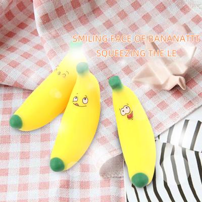 China The Decompression Toy Banana The Slow Rising Banana Squishy Fruit Squishy Toys Super Slow Rising Cute Banana Toy for sale