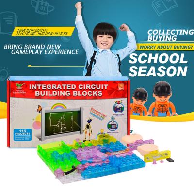 China DIY Building Block 2022 New Arrival 34pcs Building Block Sets For Toys Children Kids Education To Build Diy Plastic To Assemble With Electronic Blocks for sale