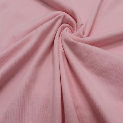 China Fashion Factory Super Soft Double Faced Handle 92 Viscose 8 Spandex Rib Knitted Apparel Textiles Fabric for sale