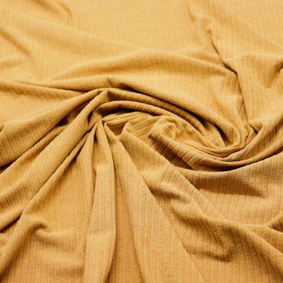 China DESIGN factory 95 special polyester 5 spandex rib knitted apparel textile fabric super stretch fabric for sale