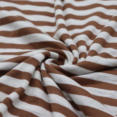 China Factory wholesale soft stripe cotton 50.3 49.7 polyester yarn dyed strips fabric for sale for sale