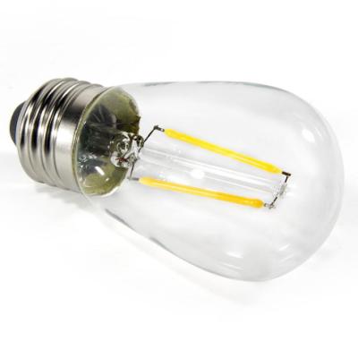 China Residential 2W LED Filament Vintage S14 Edison Bulb 15 Pack for sale