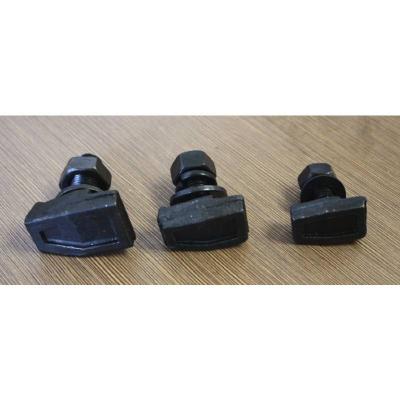 China T70 T75 T82 T2 12mm T Type Elevator Guide Rail Forged Clips for sale