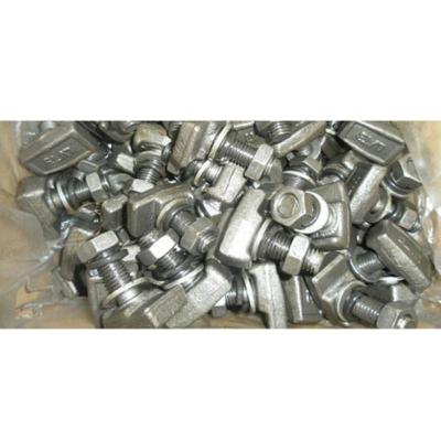 China T114 T127 T4 16mm Diameter T Type Elevator Guide Rail Forged Clip Clips For T114 T127 for sale