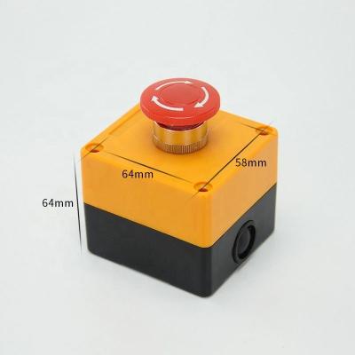 China Rotating Elevator Mine Elevator Emergency Stop Switch Device Mine Maintenance Button Fire Box for sale