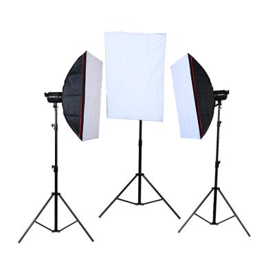 China Portable Compact Photographic Trigger Foto Studio Photography Kit Photography Light USA Kit for sale