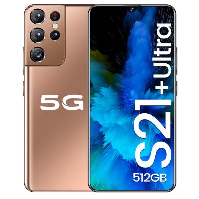 China Dual SIM Card 2022Hot Selling Original S21+ U1TRA 12gb+512gb 16MP+32MP To Face To Open Full Display Android Mobile Phone Smart Cell Phone 10.0 for sale