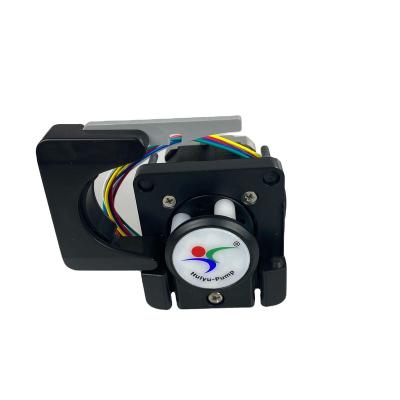 China Food and Beverage Industry Stage Motor Low Flow Rate OEM Peristaltic Pump with WX10 Pump Head 24ml/min Max Flow for sale