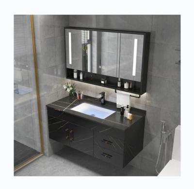 China Environmental Friendly New Design wall mounted Mirror Bathroom Cabinets for modern bathrooms for sale