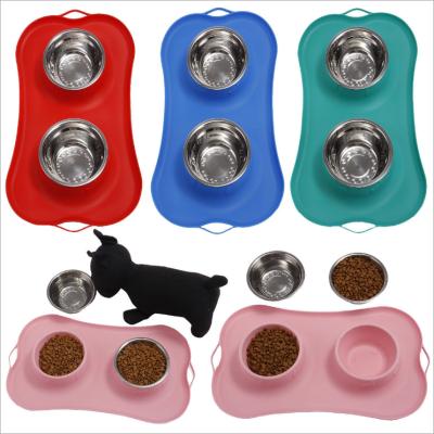 China Silicone Automatic Outdoor Portable Eco-Friendly Collapsible Pet Bowls Driver Dog Bowl Wholesale for sale