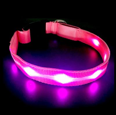 China USB JEWELED Charging LED Light Pet Product Long Lasting Battery Waterproof Collar During BOWKNOT Dog COLLARS Running Time for sale