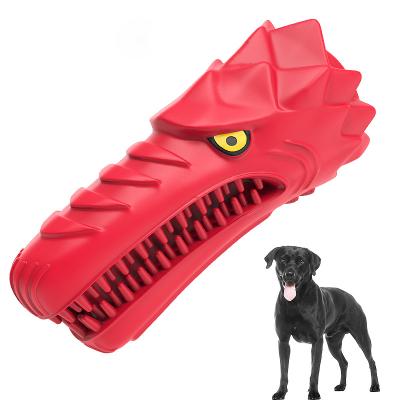 China Durable TPR High Quality Bite Resistant Dog Toy Pet Dog Squeaky Ball Chew For Dogs Rubber All-season Durable, Stocked for sale