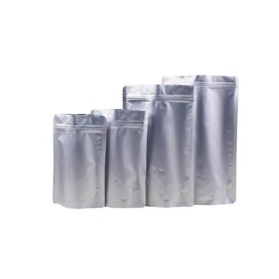 China Safety Recycle Zipper Food Bags Made Of Aluminum Foil for sale