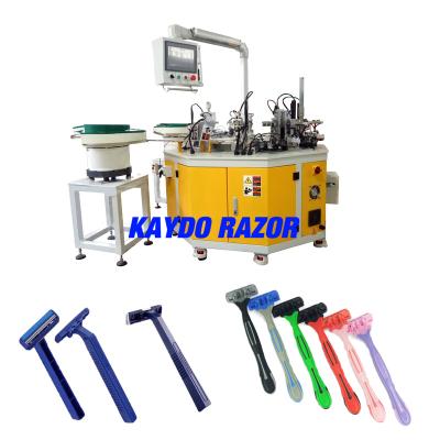 China Kaydo Horizontal Disposable Razor Making Machine Shaving Razor Blade Making Machine for sale