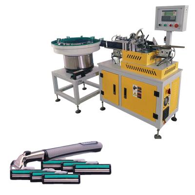 China Horizontal Plastic Razor Handle Fix Machine And Assemble Machine for sale