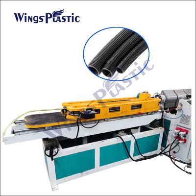 China Small Diameter Plastic Pipe Extrusion Line Plastic Corrugated Pipe Extrusion Line for sale