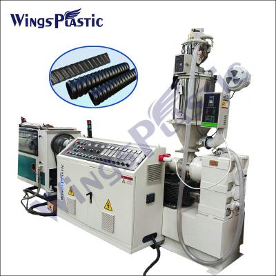 China PE Corrugated Tube Extrusion Line HDPE Corrugated Pipe Machine Manufacturers for sale