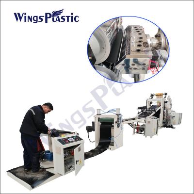 Cina Macchina di plastica dell'estrusione dello strato del PVC delle ANCHE del LDPE dell'HDPE della macchina dell'espulsore di strato della singola vite in vendita