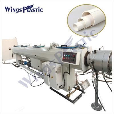 China Hochgeschwindigkeitsmaschine für das Extrudieren von Kunststoffrohren / Pvc-Rohrmaschine mit individueller Spannung zu verkaufen