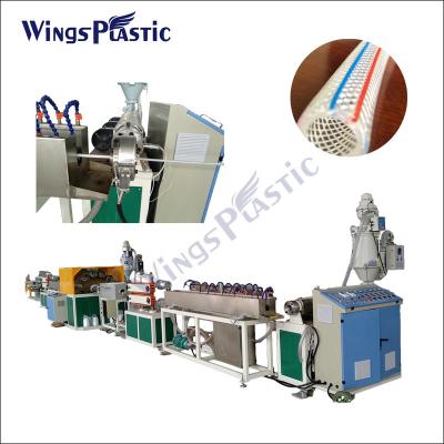 China PVC Garden Irrigation Hose Making Machine PVC Fiber Reinforced Pipe Extrusion Line for sale